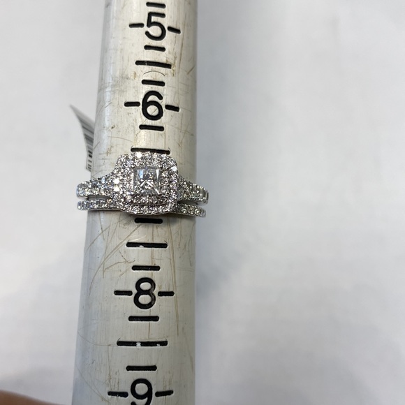 NEW 14K Gold Diamonds Bridal Set - Picture 5 of 7